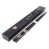 Happy Sales HSKS1/B, Japanese Black Chopsticks Set with Case -