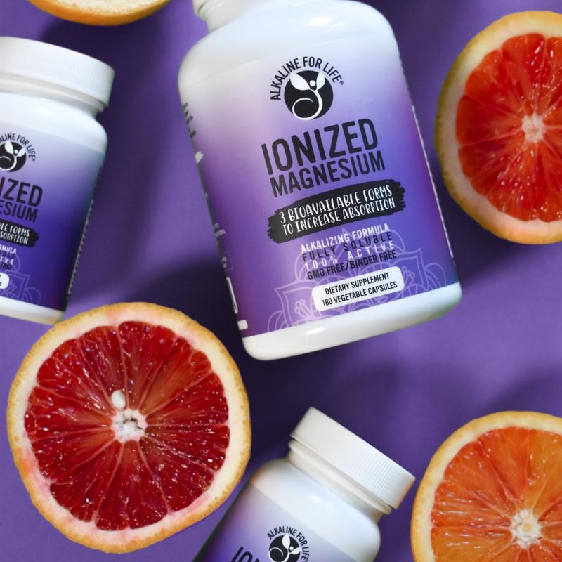 Magnesium Capsule - Alkaline for Life Dietary Supplement - 60: