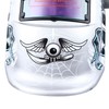 Auto Darkening Welding Helmet 93x43mm Large View Screen 2 Sensors