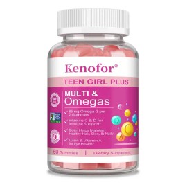 Gomitas Multivitamínicas Kenofor Omega-3 Para Adolescentes                                                                                            