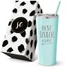 SassyCups Best Sister Ever 22oz Stainless Steel Insulated Tumbler -