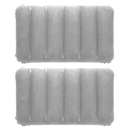 HAMKU Pack of 2 Inflatable Pillows for Camping and Travel Made of Soft Material Travel Pillow for