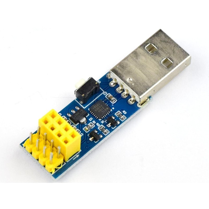 CANADUINO® ESP-01 USB Programming Interface for ESP8266 - CP2104 USB