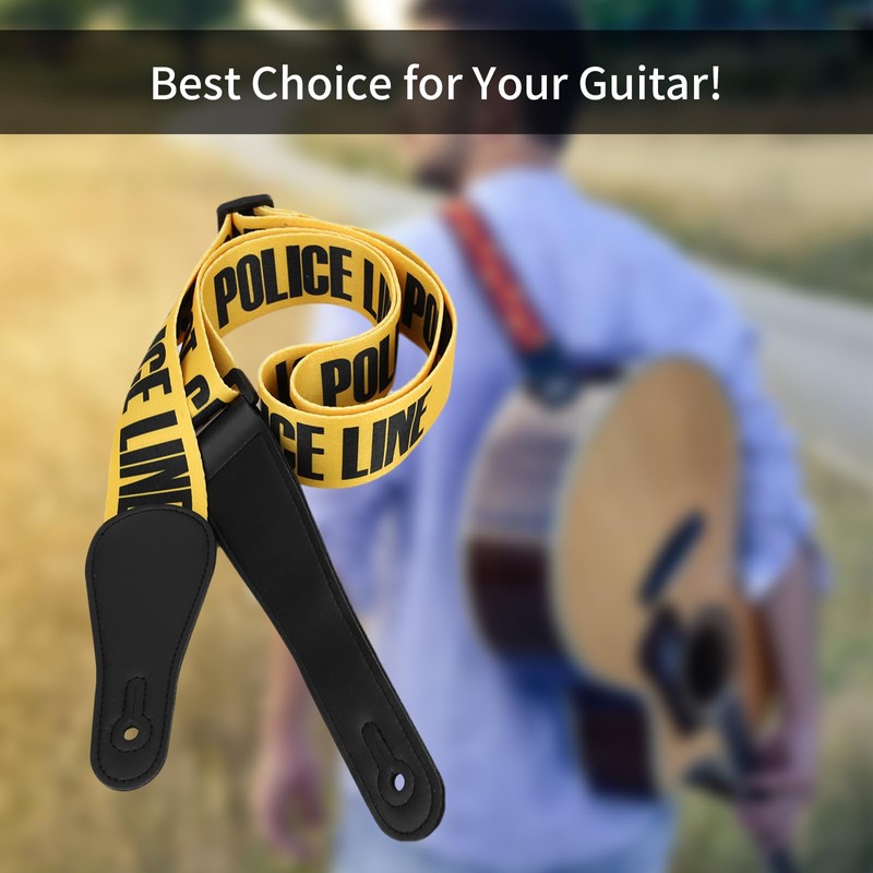 MOUMOUTEN Guitar Strap, Electric Guitar Webbing, Adjustable Guitar Strap, Universal,