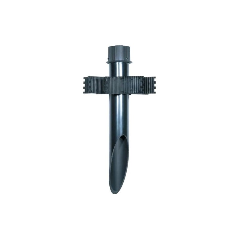 Nuvo SF76/640 Mounting Post, 2 inch PVC, Bronze/Dark