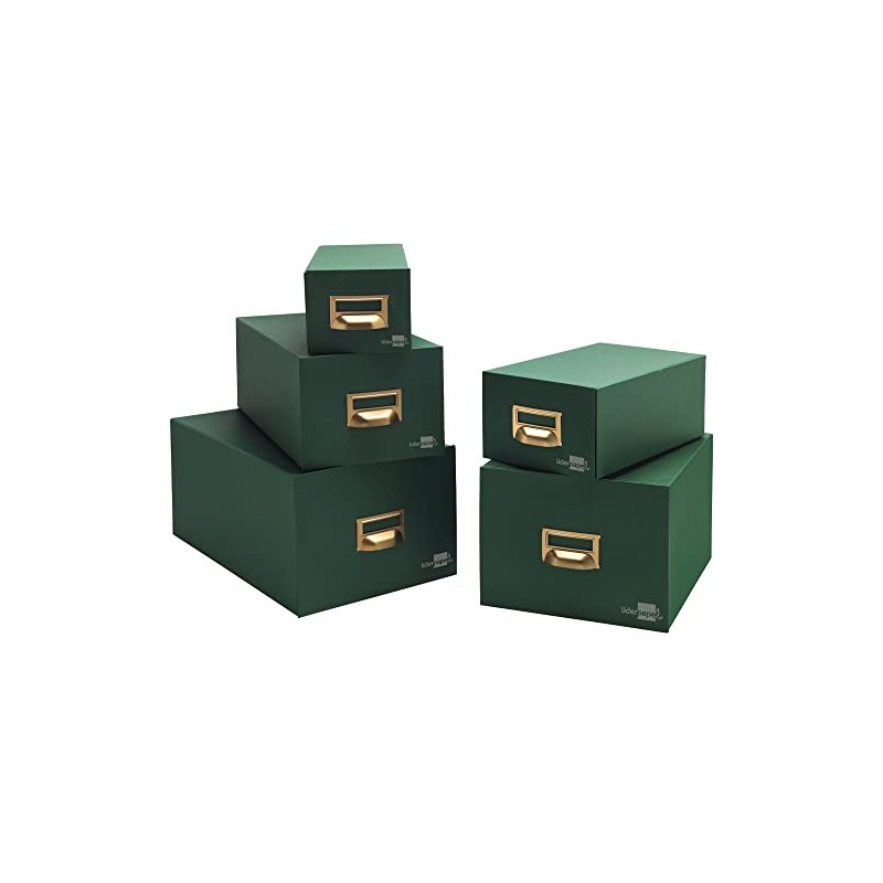 Liderpapel TV02 Index Card Box with 1000 Cards