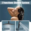 Aolemi Ceiling Mount Shower System Rain Shower Head with Handheld