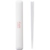 Lunch Box C Lantas Chopsticks & Case Set, N, White