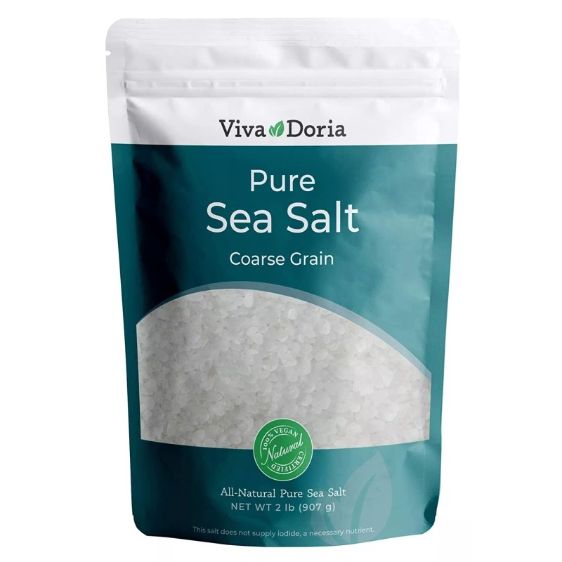 Viva Doria Pure Sea Salt, Coarse Grain, 2 lb