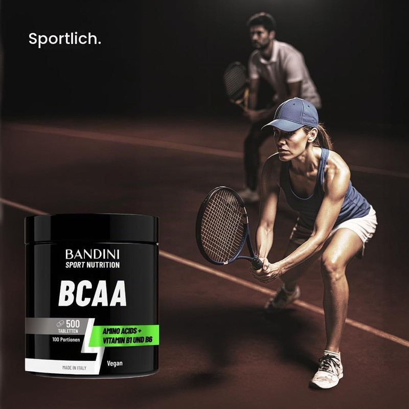 Bandini® BCAA 500 Tablets + Vitamin B1 & B6 Branched