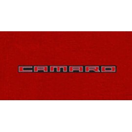 LLoyd Mats NEW! Red FLOOR MATS 2010-2015 Camaro Embroidered Logo in Red 4 pc Set Front Rear