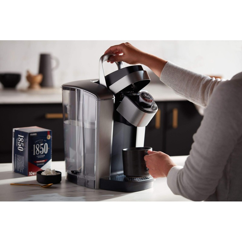 1850 by Folgers Trailblazer Medium Dark Roast Coffee, 96 Keurig