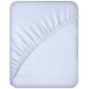 ACRALI HOME Single Fitted Sheet - White Bottom Sheet for