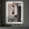 Memobarco LED Mirror for Bathroom 20"x 28" with Frontlit and