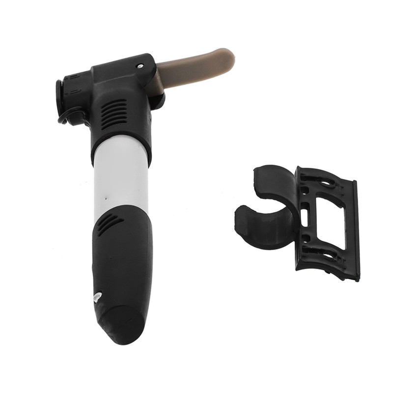Bicycle Tire Pump Mini Double Air Outlet Handhold for AV