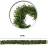 50 Feet Green Tinsel Garland Artificial Christmas Pine Decorative Garland