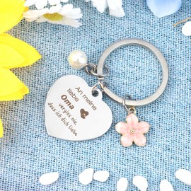 Grandma Gift, Gifts for Grandma Keyring, Gifts for Grandma Christmas, Gift for Grandma, Grandma Gift Christmas, Gift Grandma Birthday, Best Grandma Gifts, Mother's Day Gift for Grandma, Silvery