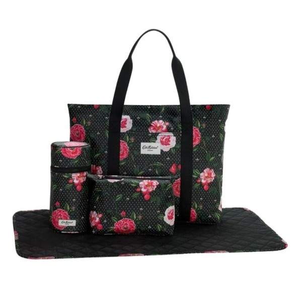 Cath Kidston Tea Rose Tote Midscale Nappy Changing Bag in