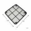 Dainichi 8191740 Petroleum Fan Heater, Fan Filter, Replacement, Stainless Steel