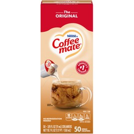 Nestle Coffee mate Liquid Coffee Creamer Singles, Original, 50 Ct Box