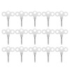 Outdoor Luminous Tent Stakes Stainless Steel Screw Ground Anchors Peg