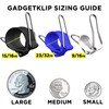 GadgetKlip Cable Management Clips: Versatile Reusable Cord Holders for Christmas