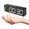 Mini Portable Gym Timer Clock, Large LED Digital Display Screen,