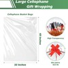 30 Packs 32” x 40” Gift Wrap Cellophane Bags for