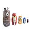 ST TS Matryoshka Matryoshka Dolls Handmade Nordic Style Animal Traditional