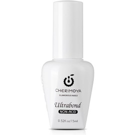 Cherimoya Ultrabond Primer Adherente Sin Ácido para Gel 15ml Sin UV/LED Compatible con Esmalte Semipermanente, Acrílico, Polygel y Extensiones – Fijación Duradera sin Levantamiento