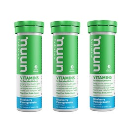 Nuun Vitamins: Blueberry Pomegranate Hydration Supplement (3 Tubes of 12 Tabs)3