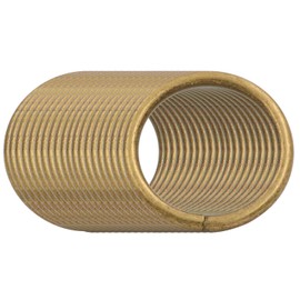 Conector de hebilla de metal de 1-1/4 pulgadas, bucles redondos no soldados para bolsos, correas de cartera y correas de cinturón, bronce, paquete de 20