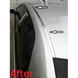 Automotive Authority For 2005-2010 CHRYSLER 300 CHROME ROOF TOP TRIM MOLDING KIT