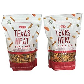Texas Heat Trail Mix 18 oz bags pack of 2, Enjoy the spicey Taste of texas