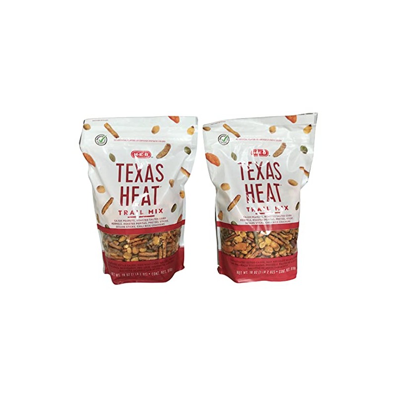 Texas Heat Trail Mix 18 oz bags pack of 2,
