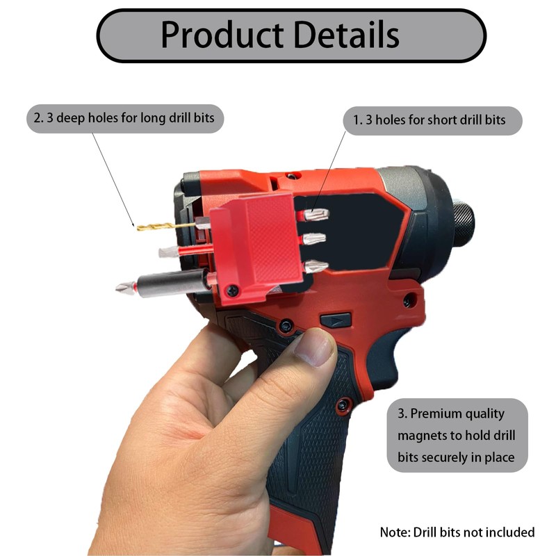 Gosknor Magnetic Bit Holder for MIL M12 Gen3 Impact Driver