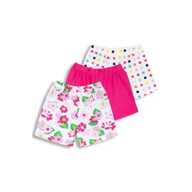Chicco, Girls' Cotton Shorts Set, fuchsia