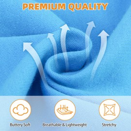 KOOLTAIL Dog Shirt, Funny Summer Dog Clothes Blue Shark Costume for Small Medium Size Dogs, Soft Cotton Sleeveless Pet T Shirt，Breathable Cute Pet Tank Top Vest Apparel Outfit for Boy&Girl, M