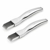2-Pack Green Onion Slicer for Fast Food Prep – Multi-Blade