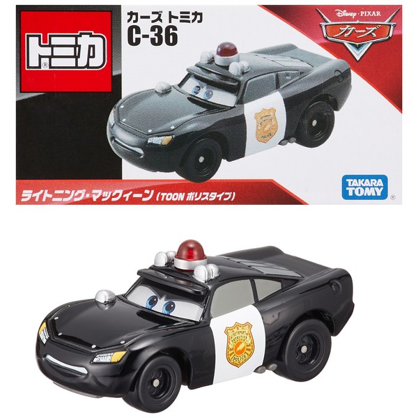 Cars Tomica - C-36 Lightning McQueen (Police Type)