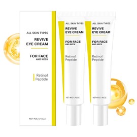 2 Unidades De Crema Revitalizante Para El Contorno De Ojos, Crema Revitalizante Para El Contorno De Ojos Con Pptido De Retinol, Reduce Las Arrugas,...