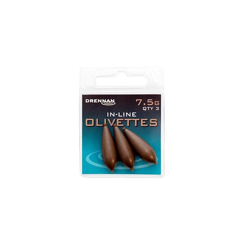 Drennan Inline Olivettes: 7.5g