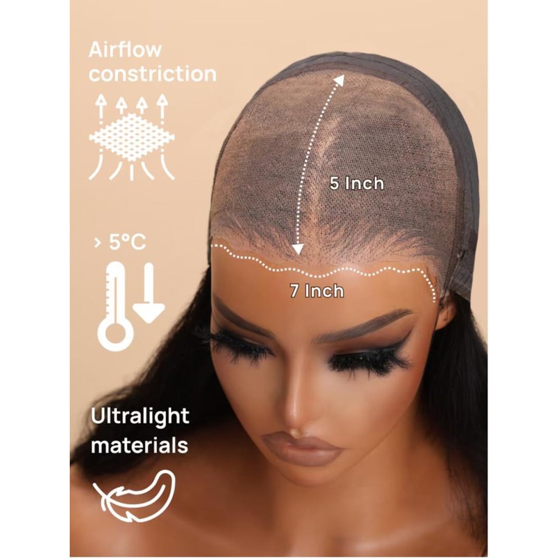 UNICE Bye Bye Knots Glueless Wig Body Wave 7x5 Pre