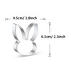WDYJMALL Rabbit Bunny Shape Cookie Cutter - E