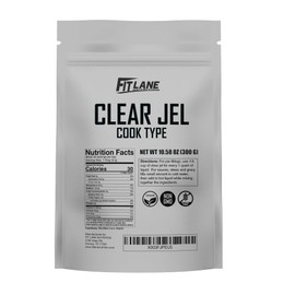 Clear Jel Cook Type Powder for Canning, Cooking and Pie Filling. 300 Gram Value Size Bag.