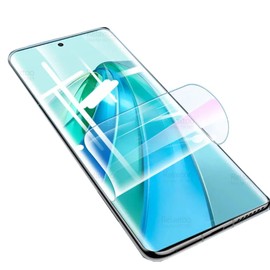 2Pcs High Sensitive Hydrogel Film Compatible with Honor Magic5 Lite 5G / Honor X9a 6.67" Soft Flexible Film Transparent TPU Screen Protectors Fingerprint Unlock Explosion-proof NOT Tempered Glass