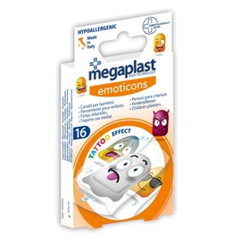 Fornor MEGAPLAST 14398 MEGAPLAST Junior Bandage Pack of 16