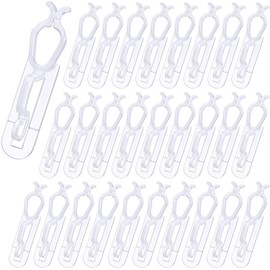 Tatuo 100 Packs Christmas Light Clip for C7/ C9 Base, Mini Lights, Shingle and Gutter Mount