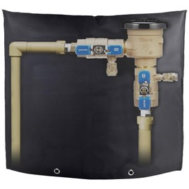 30×26 Inch Backflow Preventer Insulation Cover - Sprinkler Covers for Outside - Winter Water Well Pump Covers Sprinkler Valve Cover Insulated - Protects from Severe Snow and Intense Sun