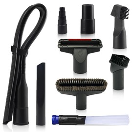 PRETEC Wet Dry Shop Vac Attachments Brushes for Vac Accessories, Set of 9